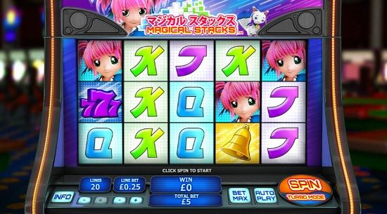 magical stacks slot screen big