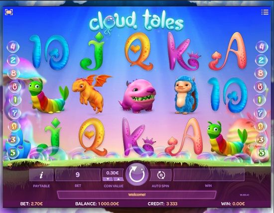 cloud tales slot screenshot big